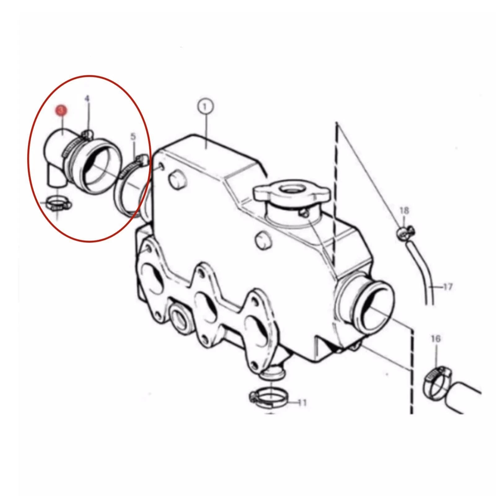 2pcs Heat Exchanger End Cap for Northern Lights 753 843N 844 (145536370)