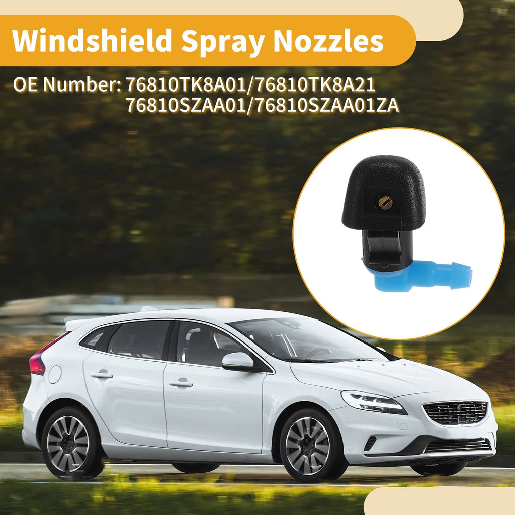 Front Windshield Washer Nozzle Pair Replacement for Honda Odyssey (2005–2017)