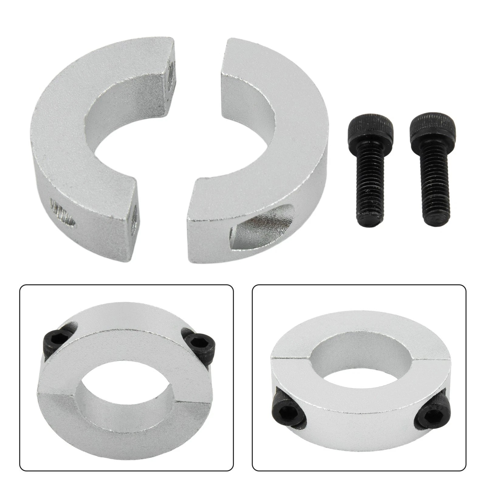 Clamp Ring Shaft Collar for - Interchangeable, Silver
