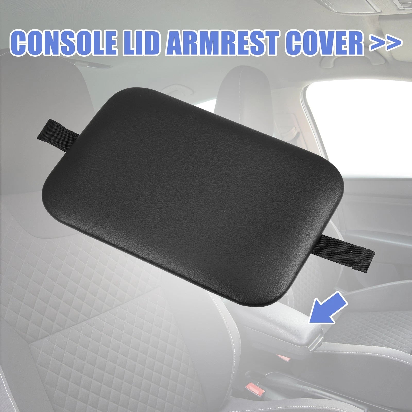Center Console Lid Armrest Cover Replacement for Chevrolet Silverado (2014–2018)