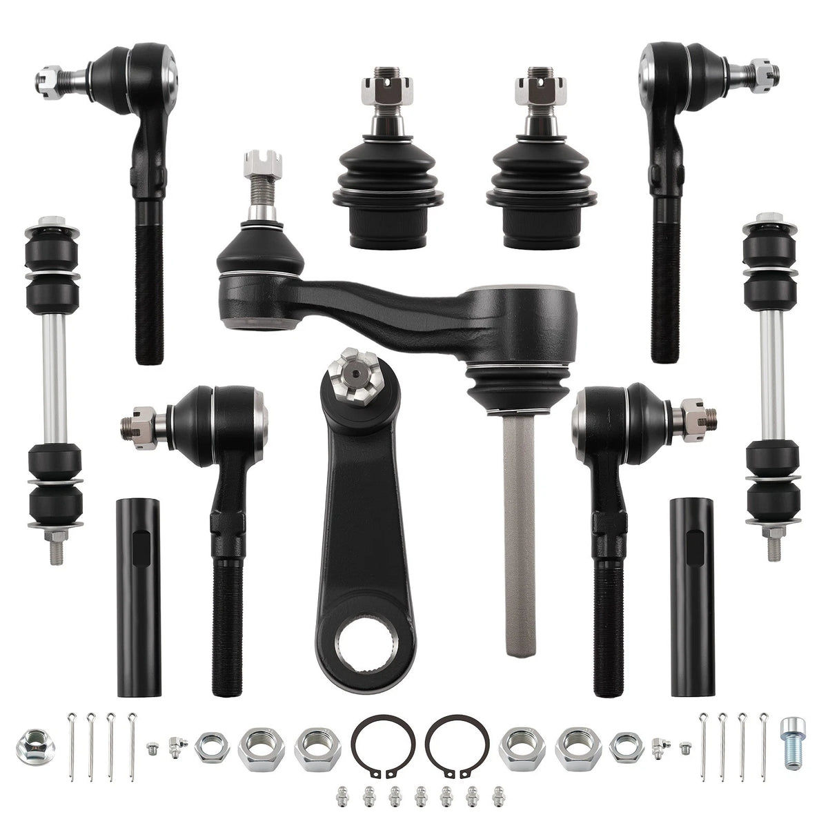Front Pitman Arm Idler Arm Tie Rods for Ford F150/Expedition/Navigator (1997–2003)