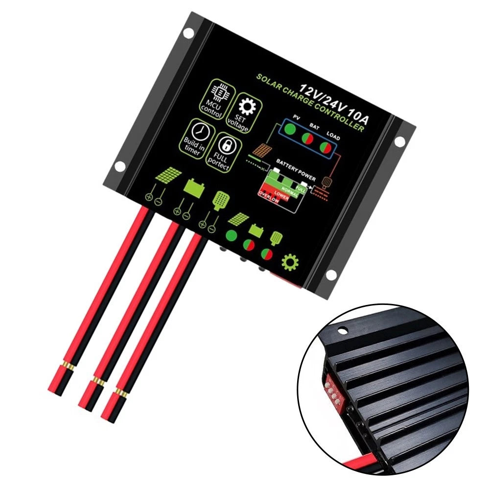 10A Solar Controller for Harsh Weather Conditions
