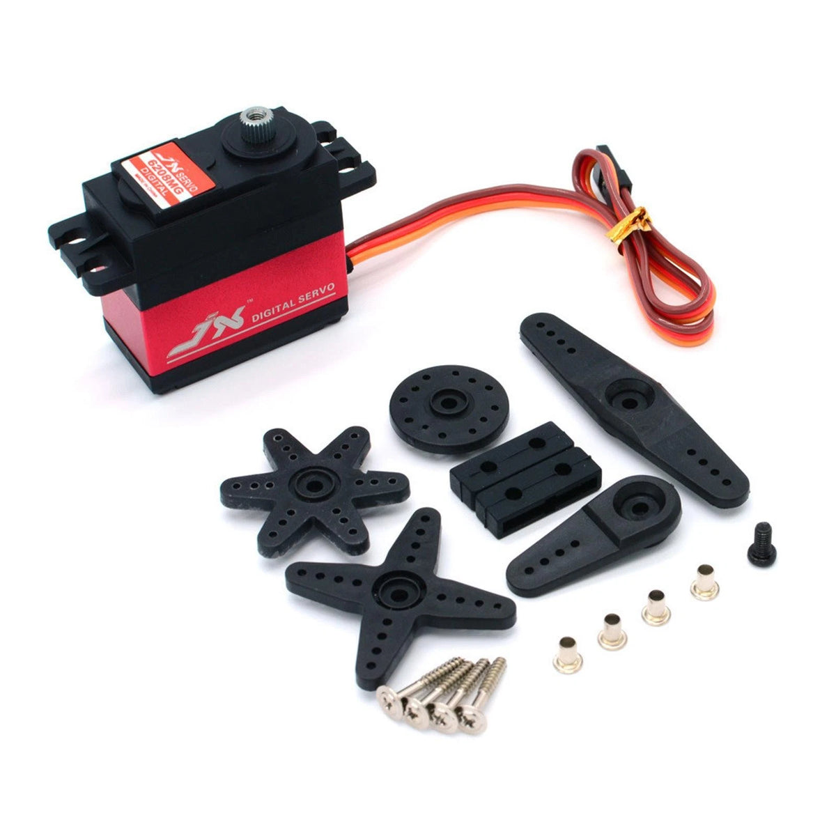 8KG Metal Gear Servo 0.07 Sec for 1/10 RC Drift Car Crawler Buggy