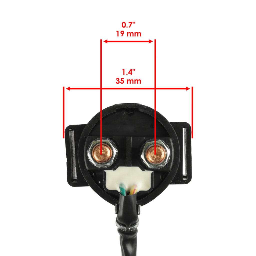 Starter Solenoid Relay Replacement for Hyosung RX125SM ST7 TE450 (2001–2012)