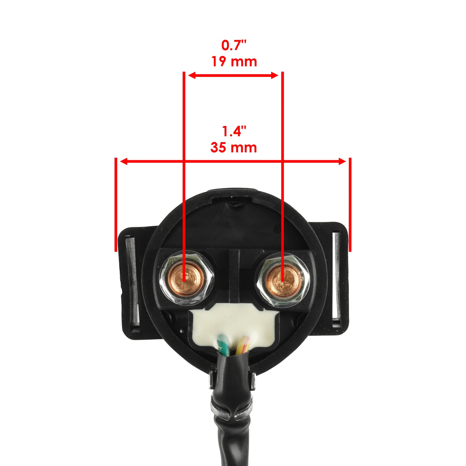 Starter Solenoid Relay Replacement for Hyosung RX125SM ST7 TE450 (2001–2012)