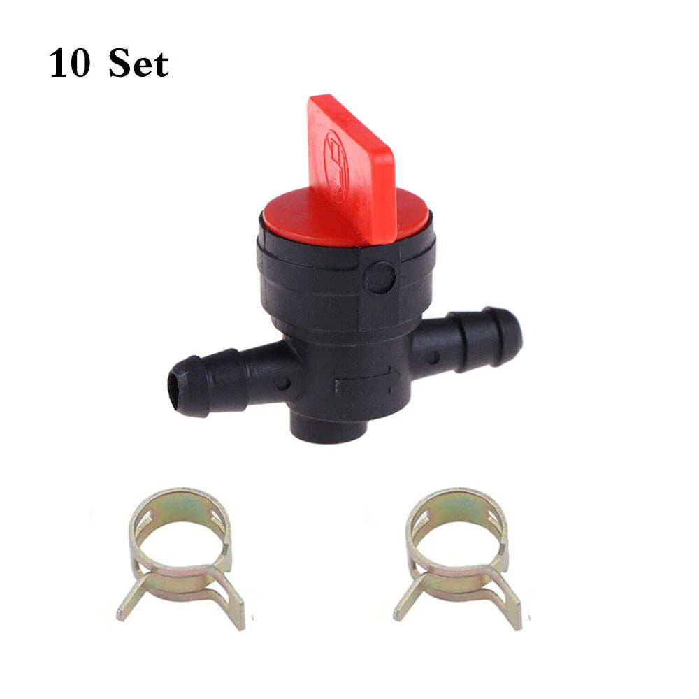 10pcs Inline Fuel Shut Off Valve Clamp for B & Stratton (494768, 698183)