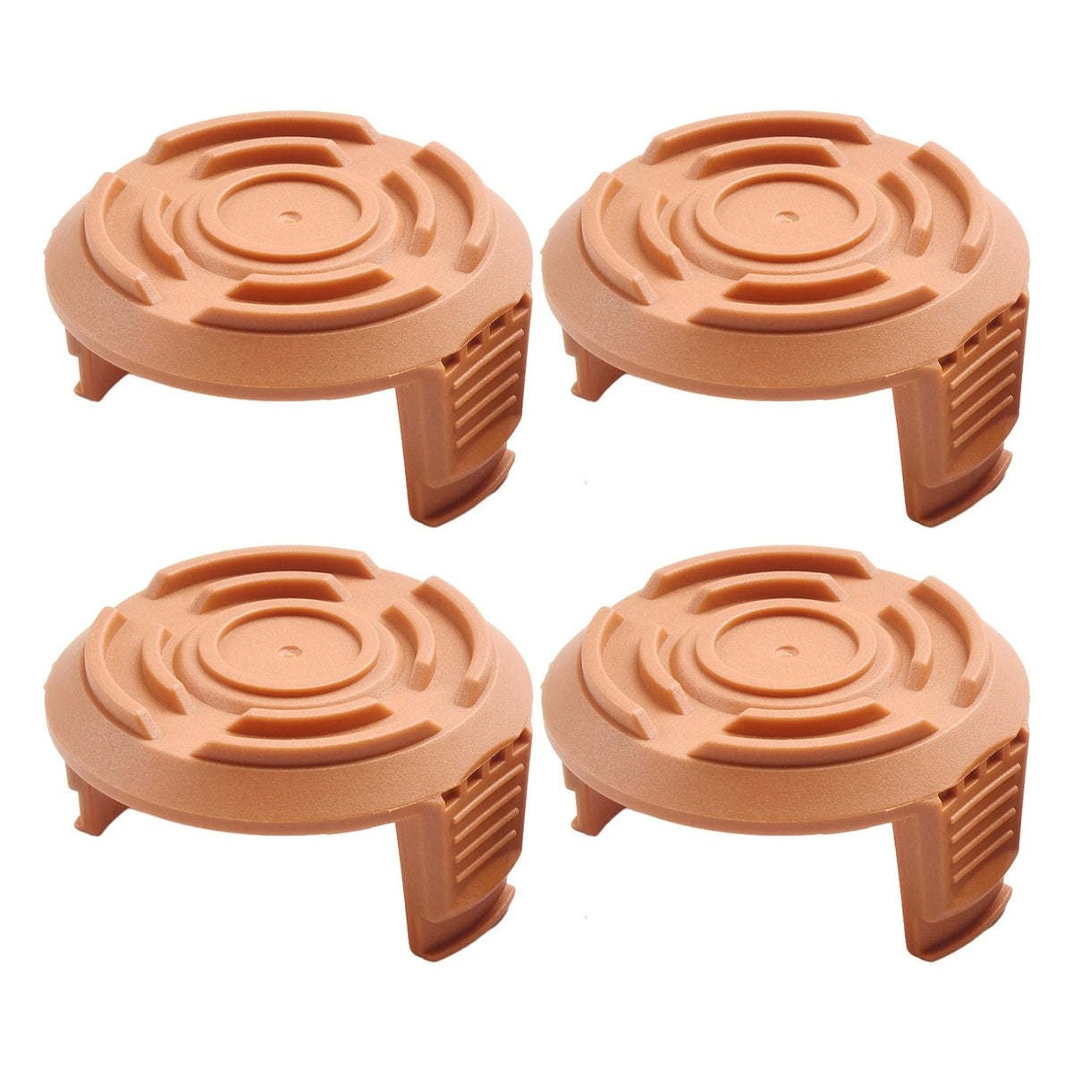 4 Pcs Spool Cap Cover for Worx String Trimmer WA0010
