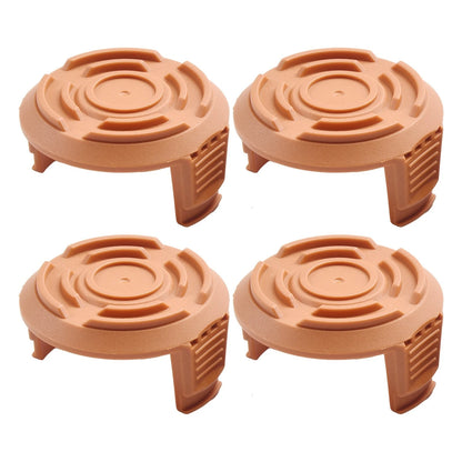 4 Pcs Spool Cap Cover for Worx String Trimmer WA0010