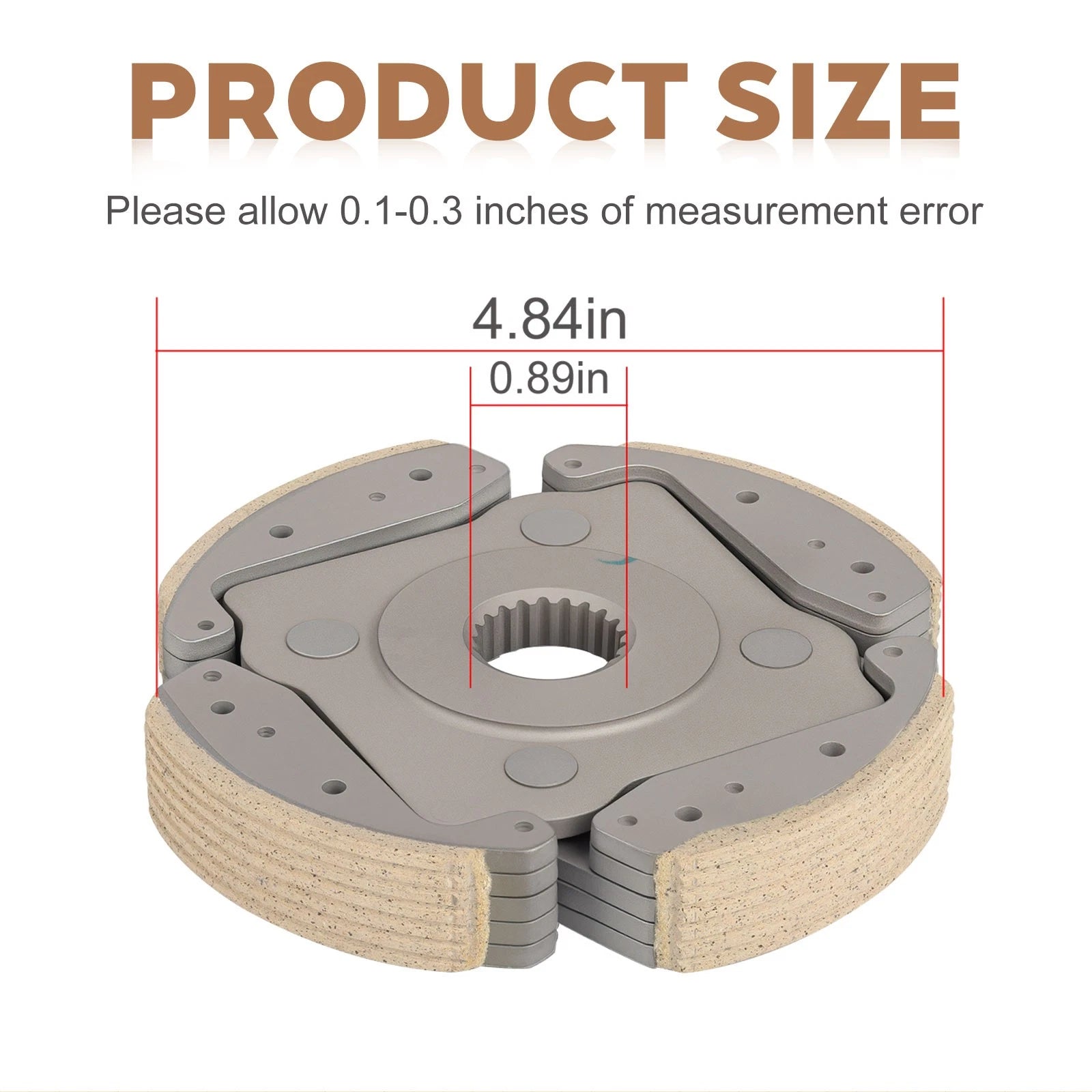 Wet Clutch Centrifugal Carrier for Kawasaki Bayou KLF300 (1986–2004) 41036-1122 41036-1286