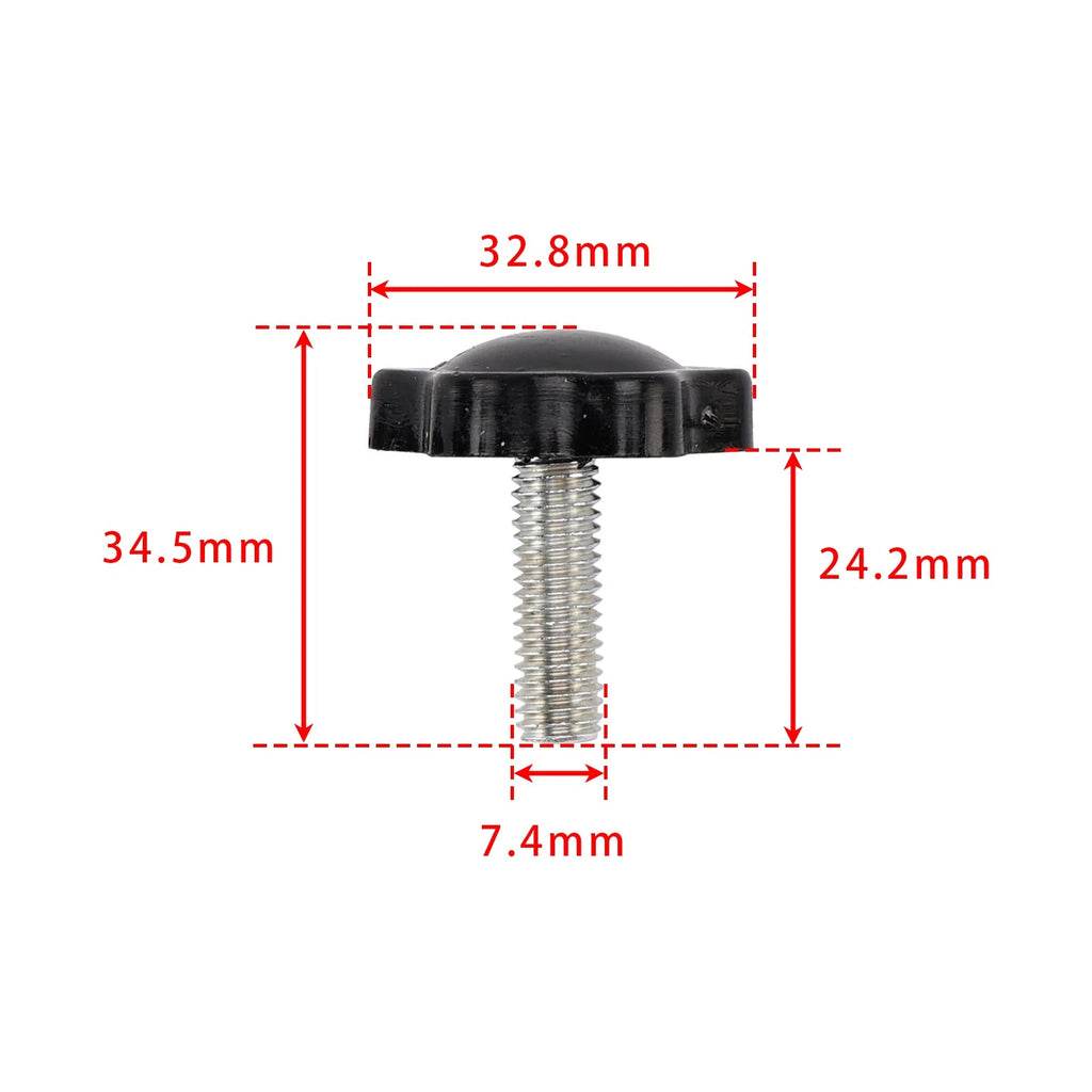 4X Saddle Bag Safety Bolts Theft Deterrent Locks Kit for Touring (1993–2018)