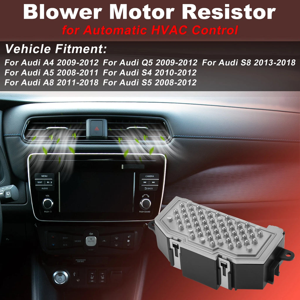 Blower Motor Resistor for Audi A4 (2009–2012) 8K0820521