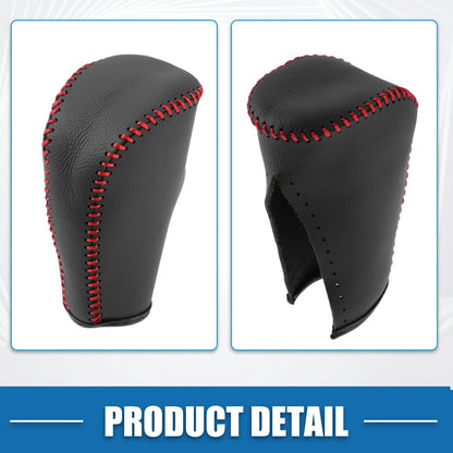 Gear Shifting Knob Cover Trim for Hyundai IX35 (2010–2015) Black Red