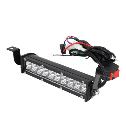Black LED Light Bar for Motorcycle (23x15x15cm)
