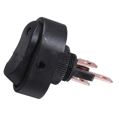 5 Pack 12 Volt 30 Amp Illuminated Rocker Switch for Vehicle and Marine Use