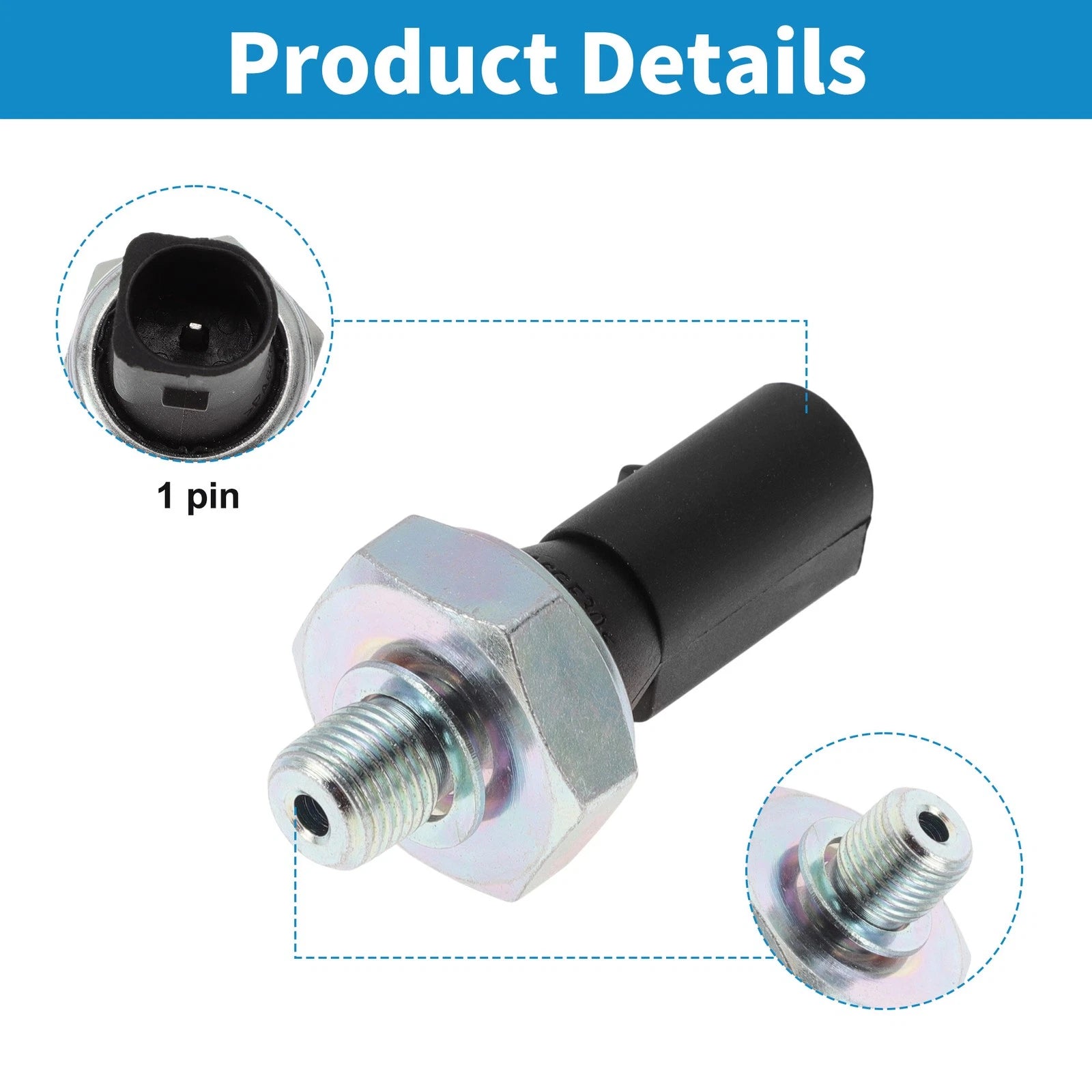 Engine Oil Pressure Sensor 06A919081A/06A919081D for Audi A1 (2011–2015)
