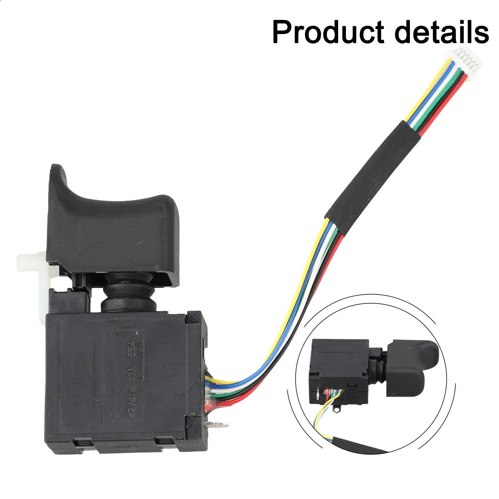 Electric Drill Switch for DIY Projects (Cordless, Adjustable Features)