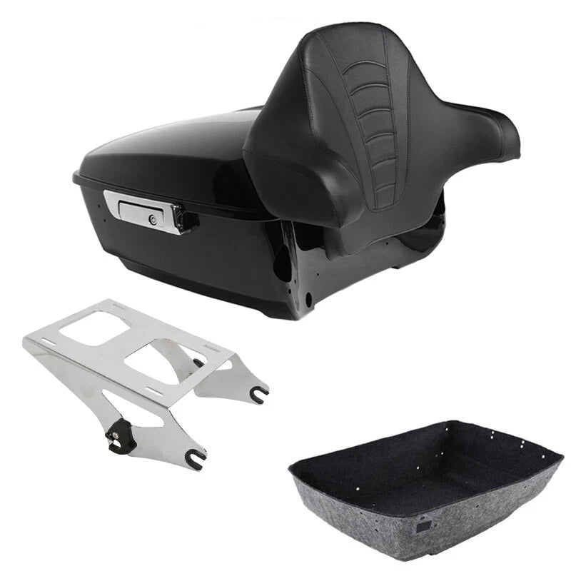 Chrome Mount Rack for Harley Touring Street Glide (2014–2026)