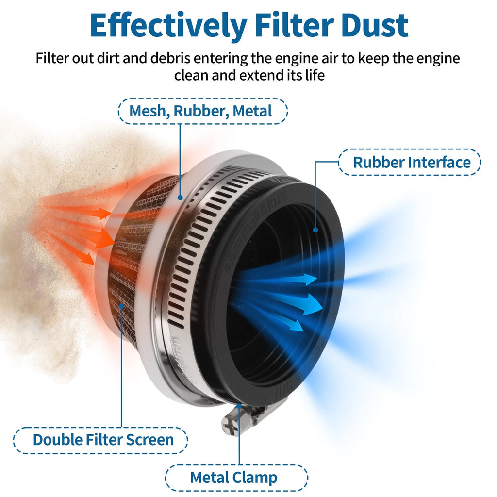 Air Filter for Motorcycle (50mm)