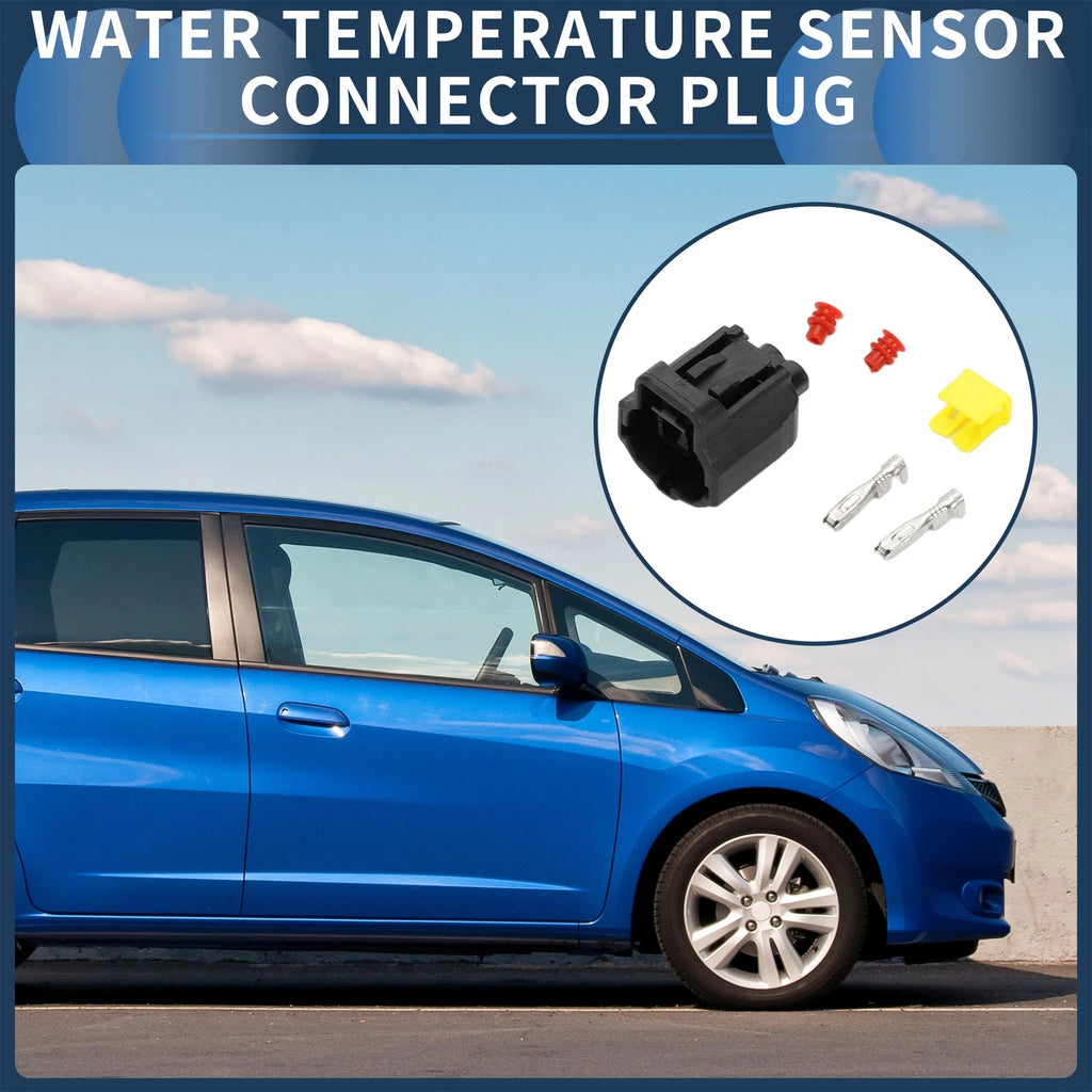 Water Temperature Sensor Connector Plug 2 Pin for Honda (1 Set) (2001–2016)