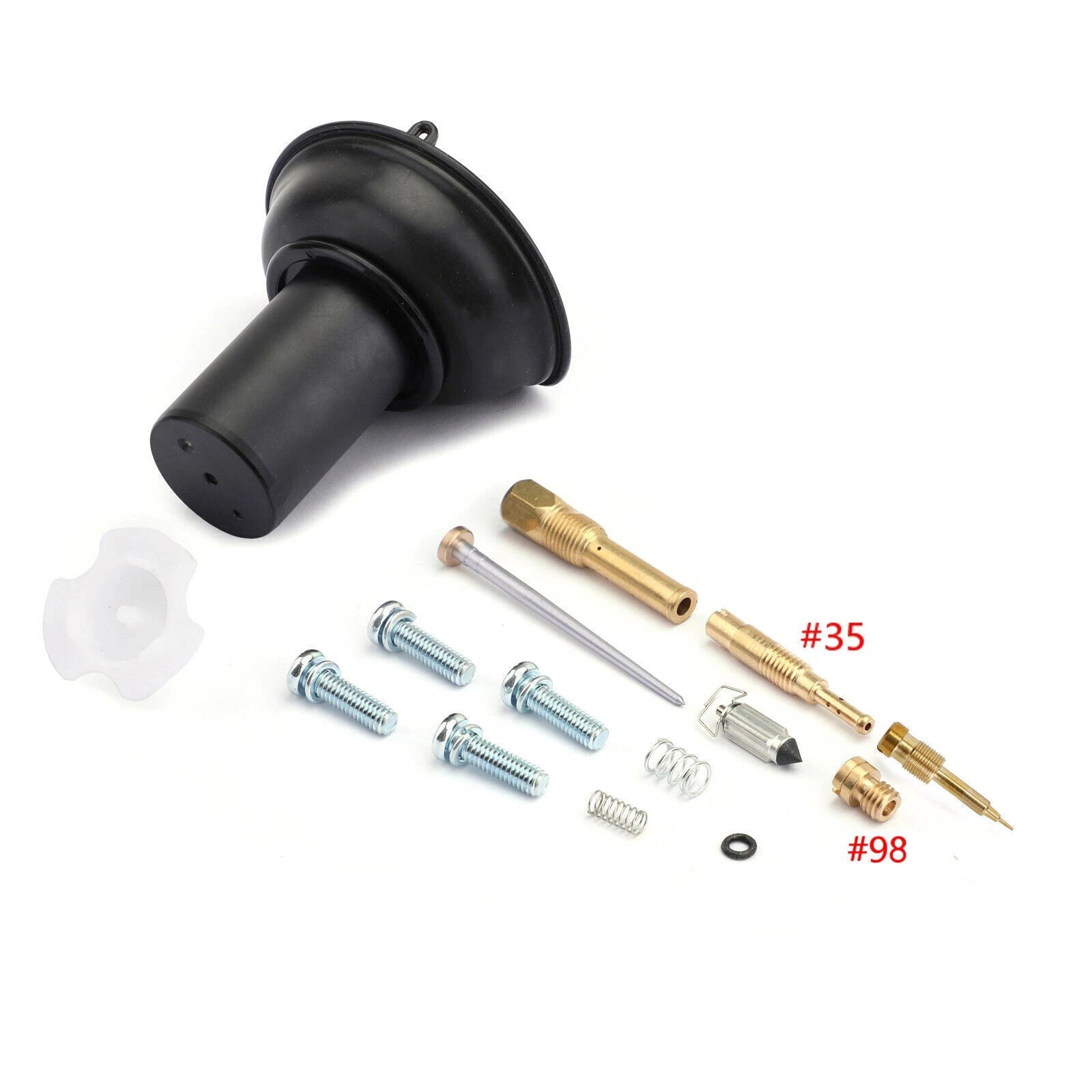 Carburetor Diaphragm Plunger Repair Kit for Honda Steed VLX400 Shadow T (1997–2000)
