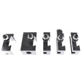 Tool Holder Set for Lathe 6-12" AXA 250-100 (6PC)