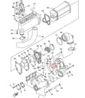 2 Lower Unit Drain Screw & Gasket Kit for Yamaha Outboard (90340-08002, 90430-08003)