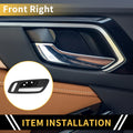 Front Right Interior Door Handle Replacement for Chevrolet Silverado 2500 HD (2011–2020)