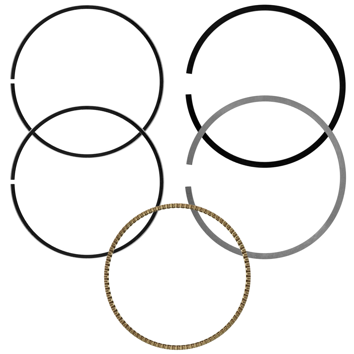 Piston Ring Set Replacement for Honda Big Red 250 ATC250ES (1985–1987)