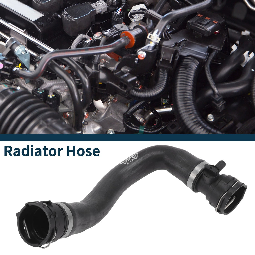 Radiator Hose Replacement for Audi A6 3.2L V6 (2006–2011) Black Rubber