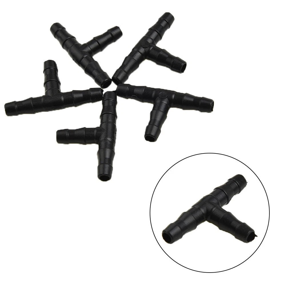 Tee Joint Hose Connector for Irrigation Drippers (4mm, 7m)