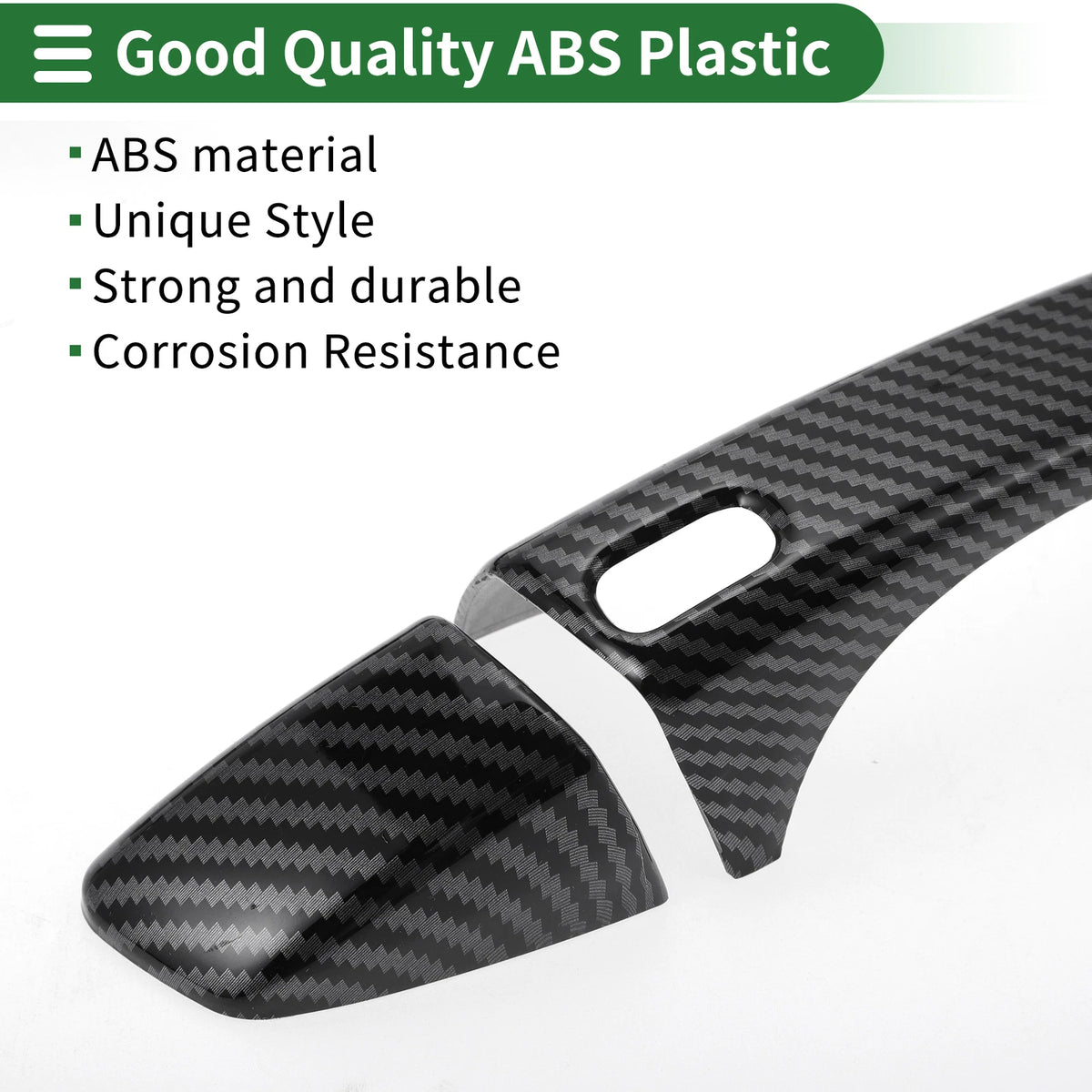 Carbon Fiber Door Handle Cover Trim for VW Golf (2013–2020)