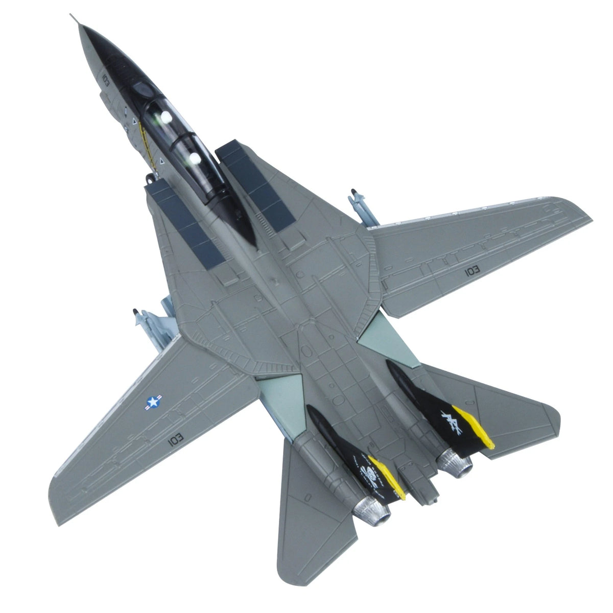 F-14 Tomcat Aircraft Model Simulation Finished Ornament