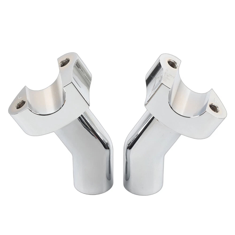 3.5" Pullback Handlebar Risers Chrome for Harley Dyna Softail Road King (1991–2023)