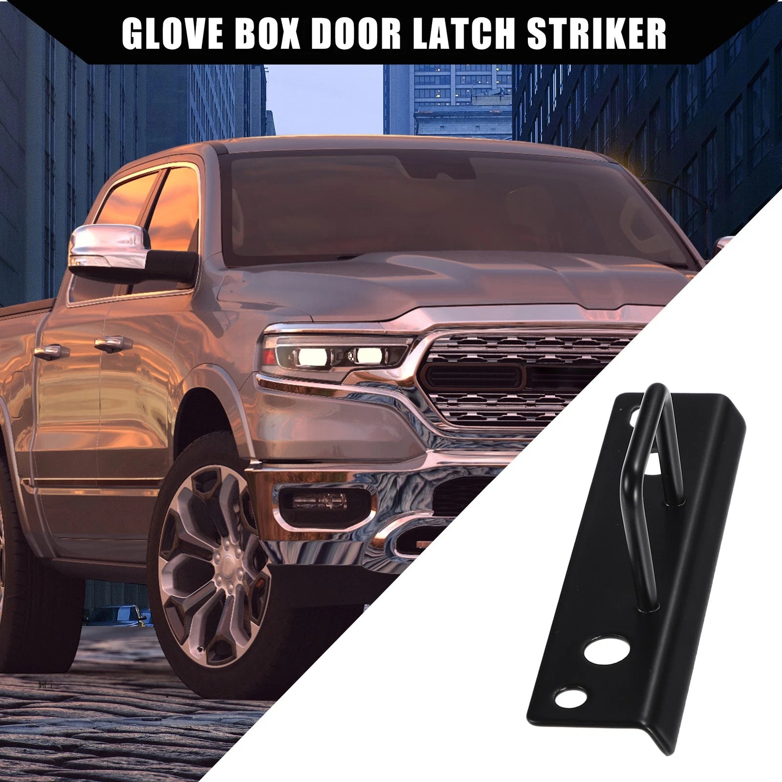 Glove Box Door Latch Striker Replacement for Ram 1500 (2009–2018)