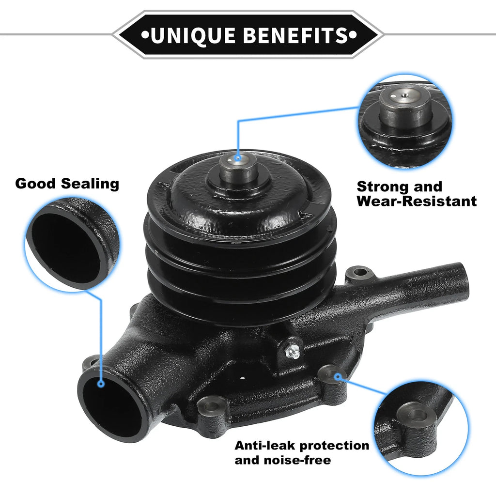 Water Pump Replacement for Mitsubishi Forklift FD100 6D16 Engine (with Kit)