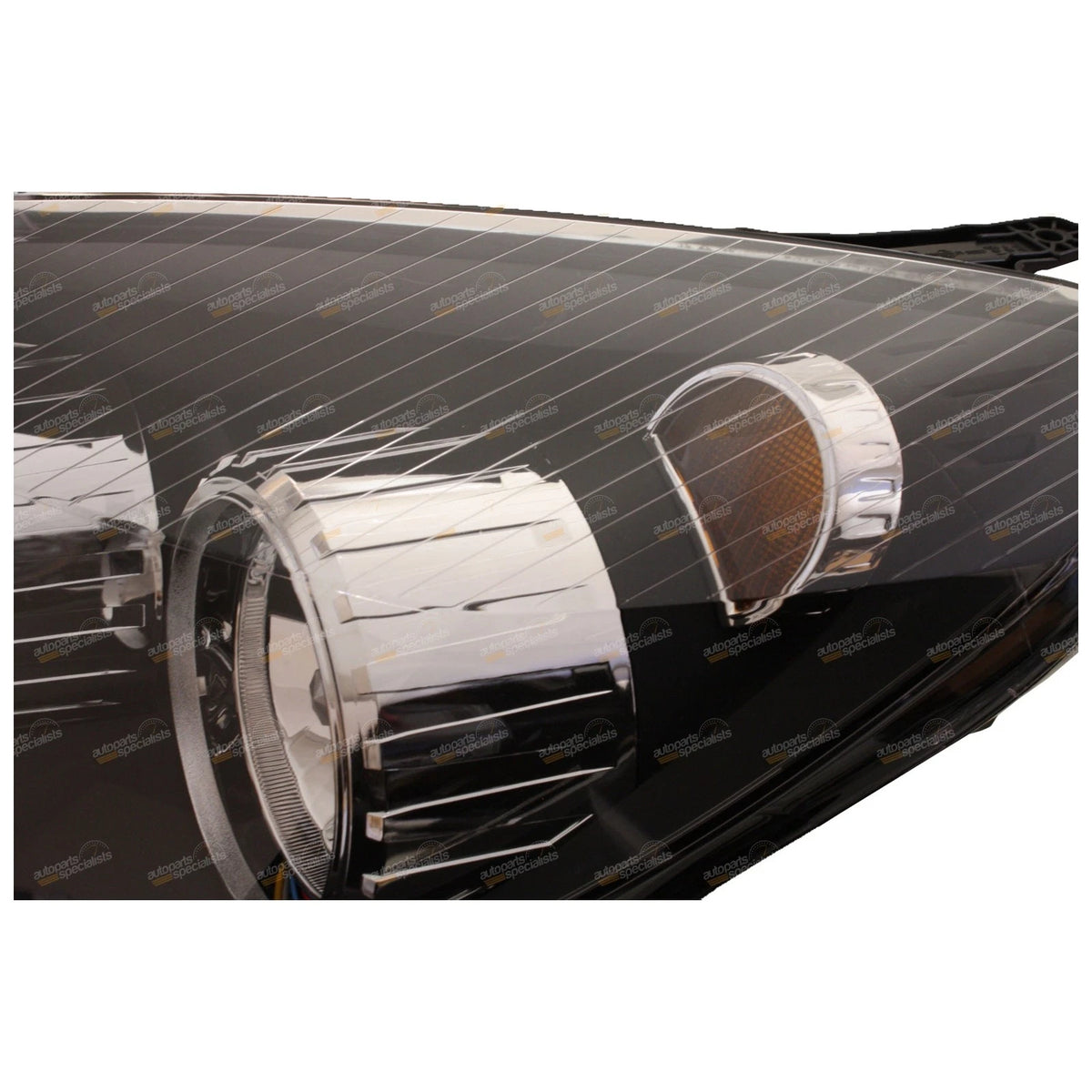 Black Headlight LH for Holden Astra AH (2004–2006) LHS