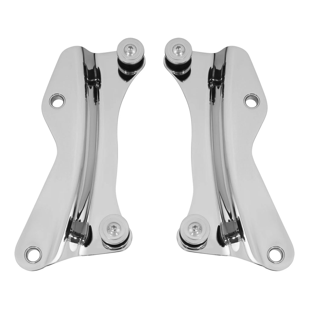 Chrome Luggage Rack & Docking Hardware Kit for Harley Touring (2014–2025)