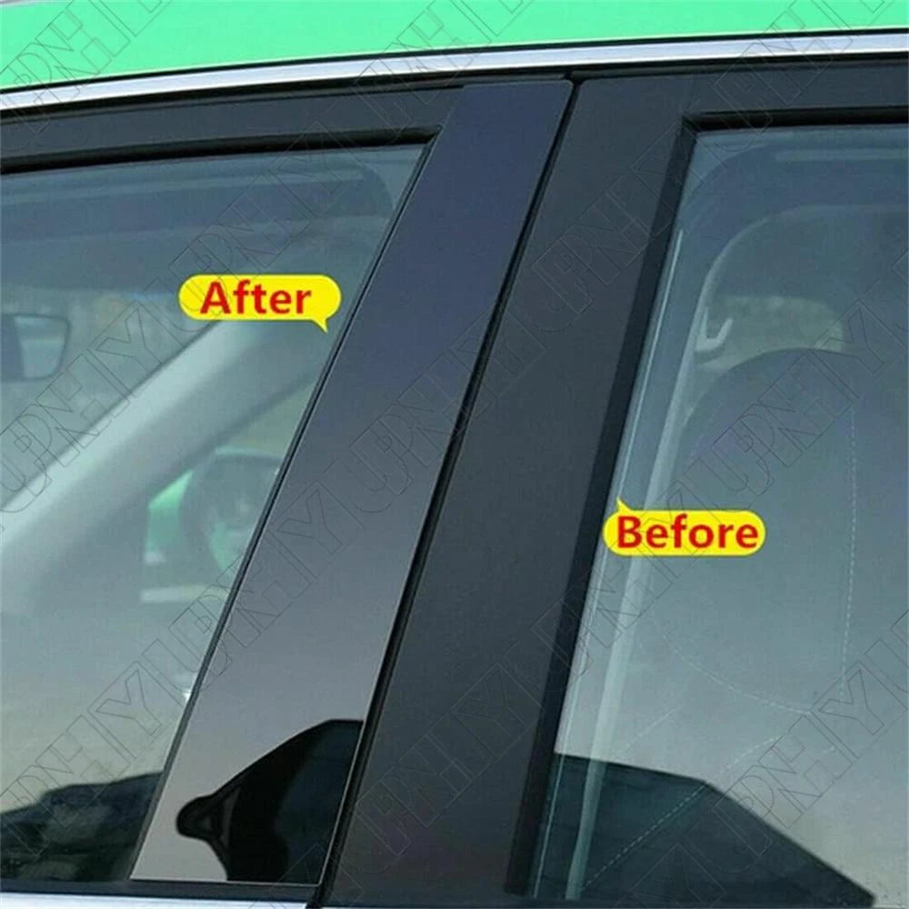 Set of 6 Car Pillar Post Covers for Range Rover Sport (2014–2022)