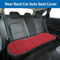Back Seat Cover for - Wine Red Polyester Non-Slip