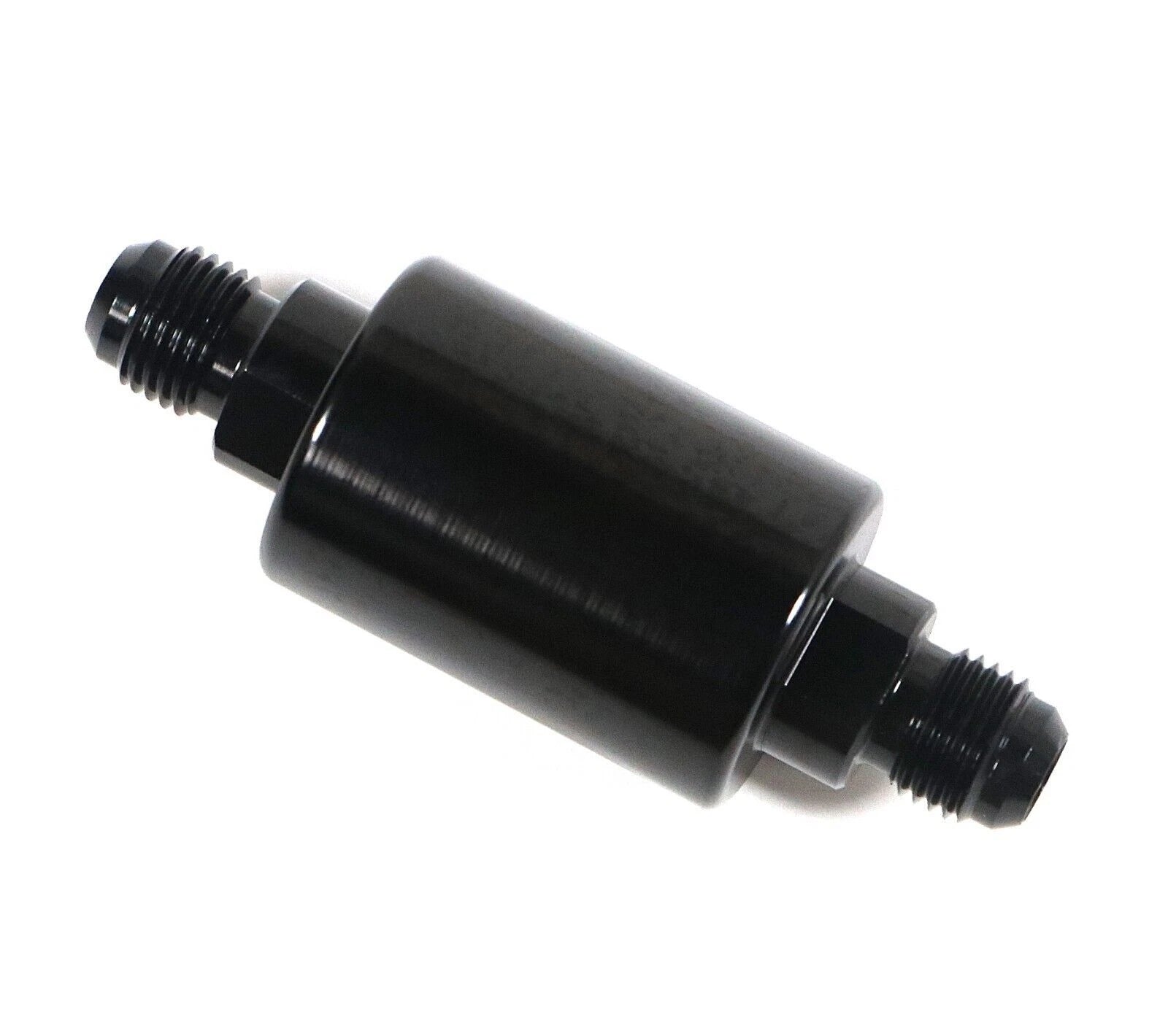 High Flow Inline Fuel Filter AN6 for Universal Applications (Cleanable)