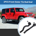 2PCS Front Outer Tie Rod End Links Kit for Jeep Grand Cherokee Durango (2011–2021)