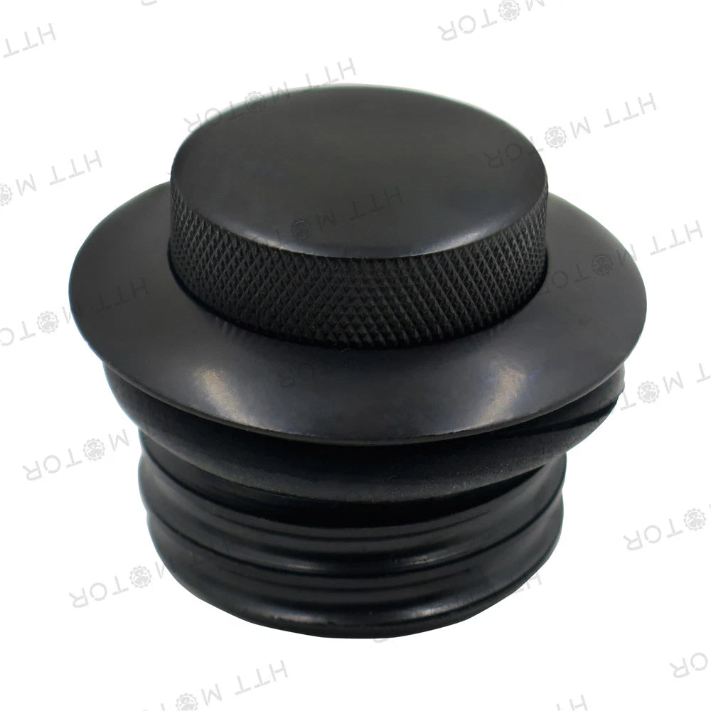 Vented Black Pop Up Gas Cap for Harley (1982–2010)