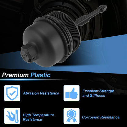 Oil Filter Housing Cap for Hyundai Azera (2010–2011) 263503C300