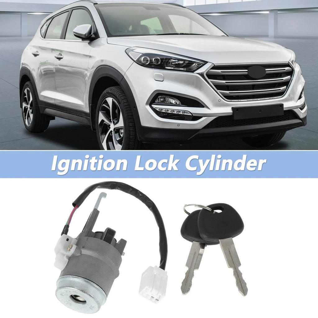 Ignition Lock Cylinder with 2 Keys for Hyundai Tucson (2005–2009)