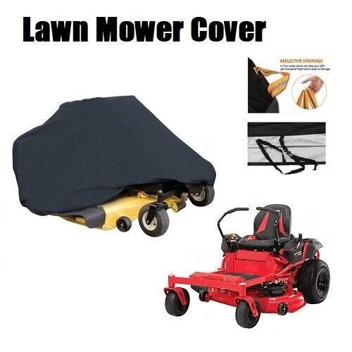 Lawn Mower Cover for Zero Turn Tractors (Waterproof, UV Protector)