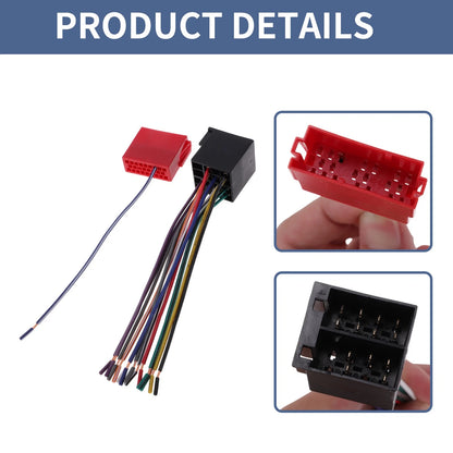 Car Stereo CD Player Wiring Harness Set for Hyundai Elantra (2007–2011)