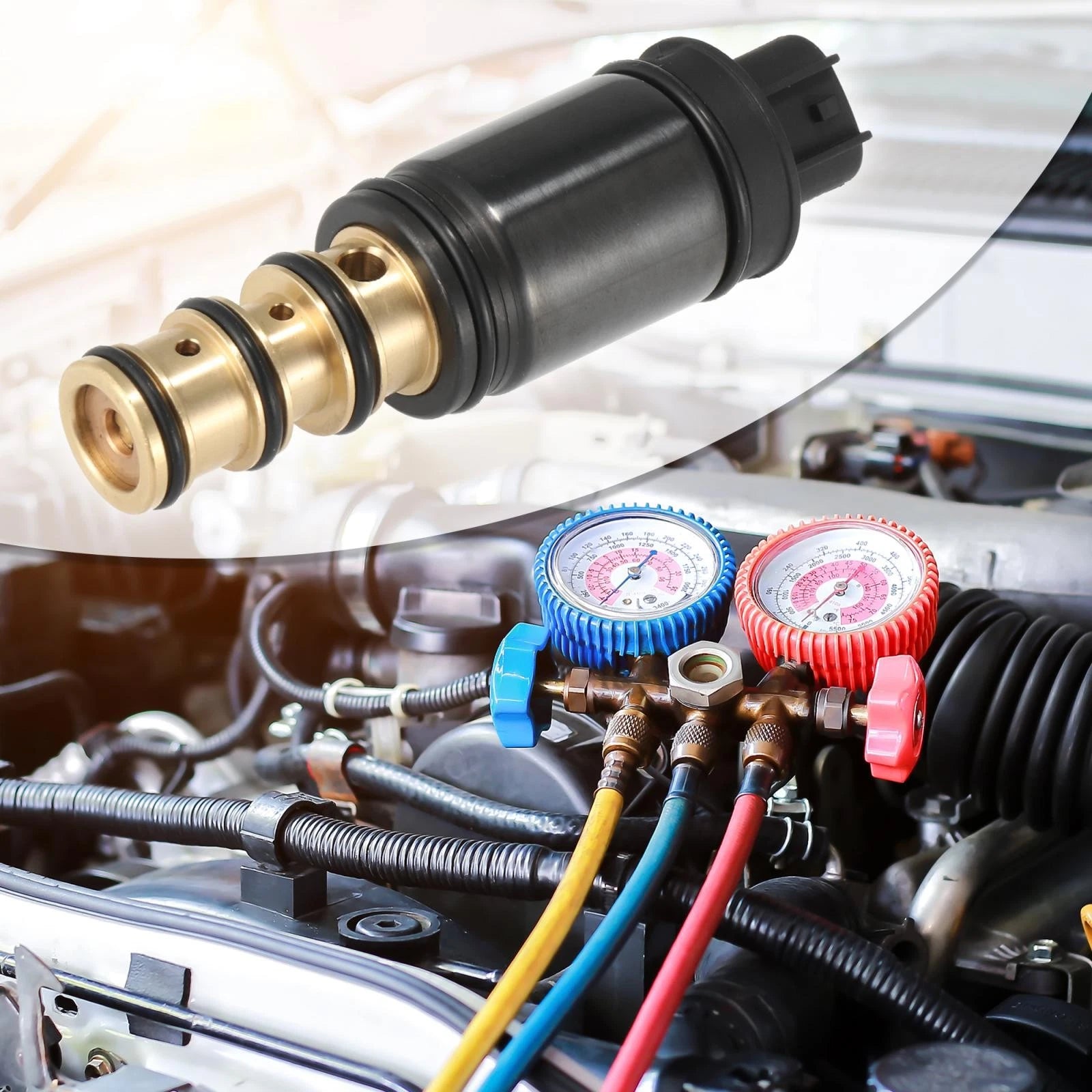 AC Compressor Control Solenoid Valve for Toyota Camry (2007–2009)