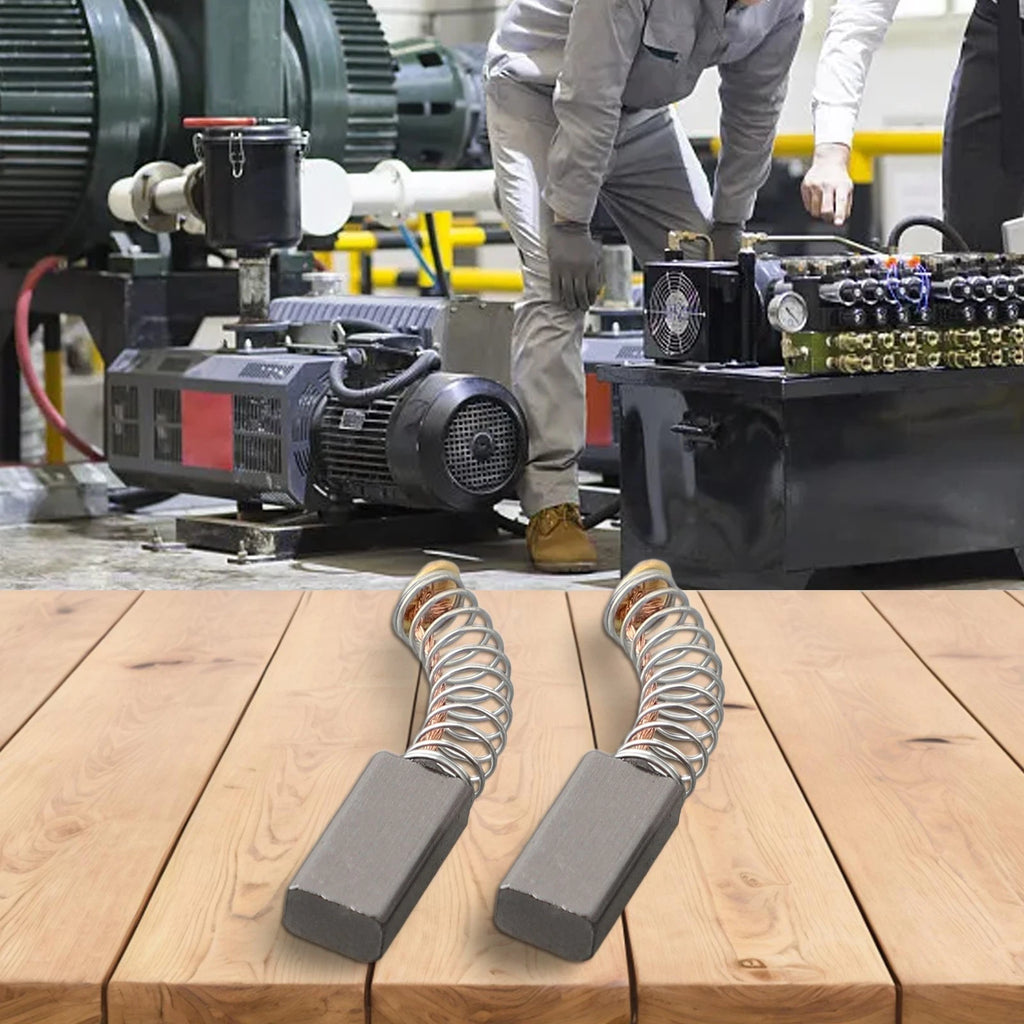 2X Carbon Brushes for Electric Motor