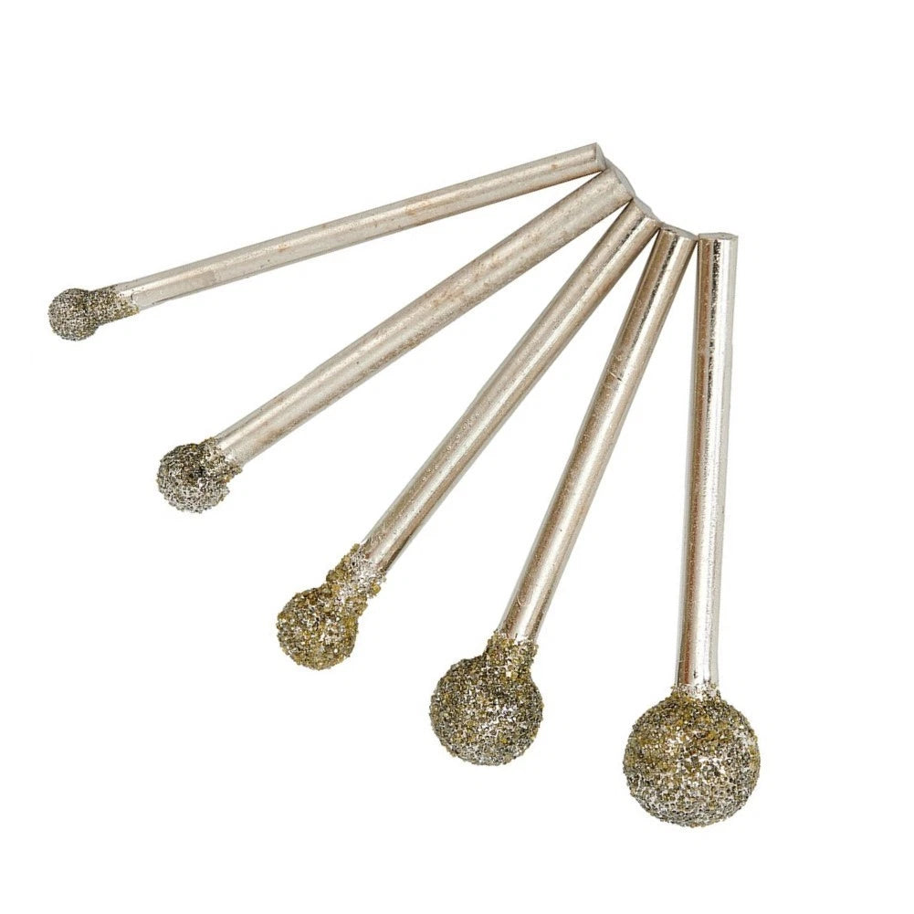 3mm Diamond Carving Engraving Burr Drill Bit (45mm Shank)