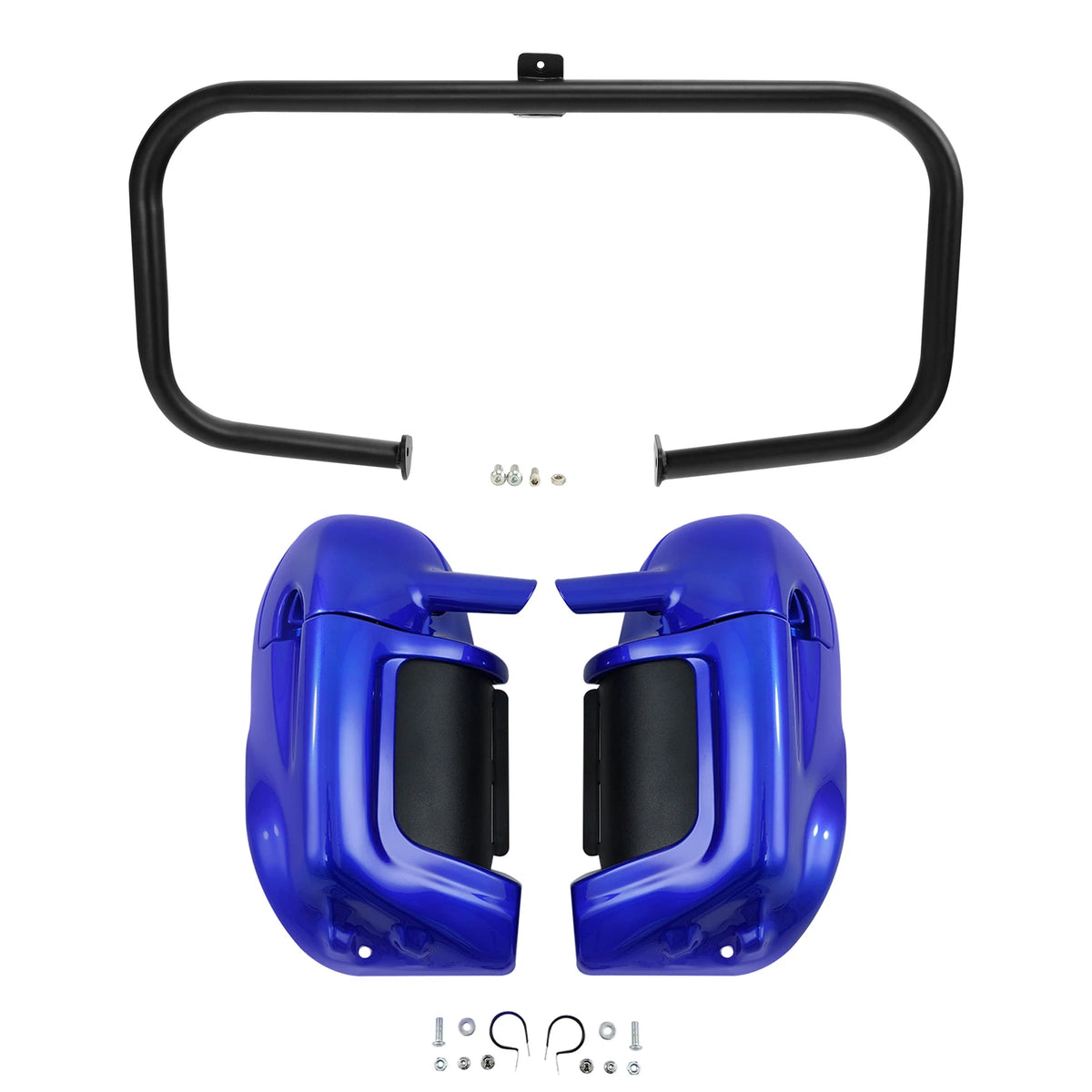 Lower Vented Fairings Engine Guard Crash Bar for Harley Touring (1997–2008)